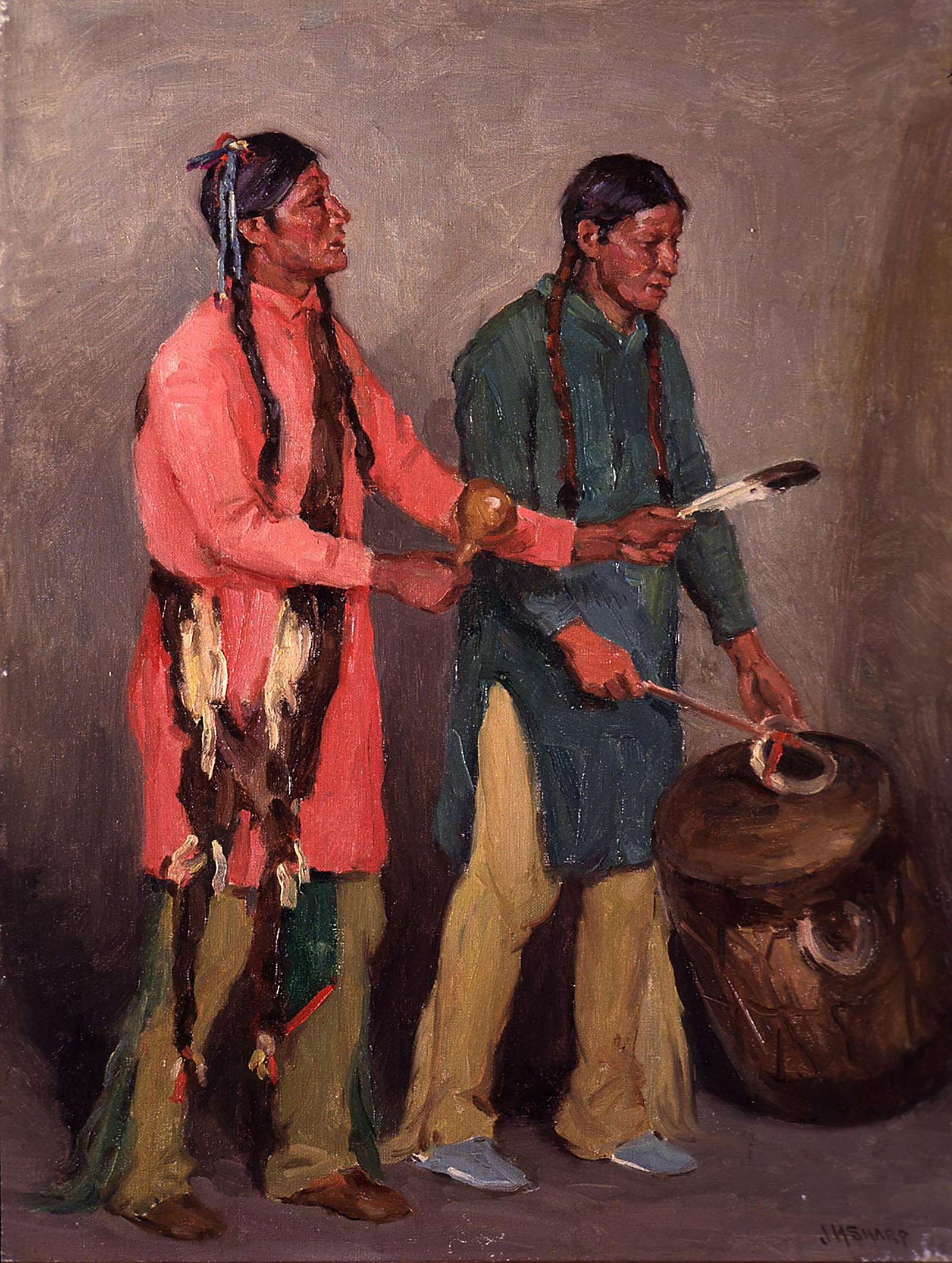 John and Jerry Chanting